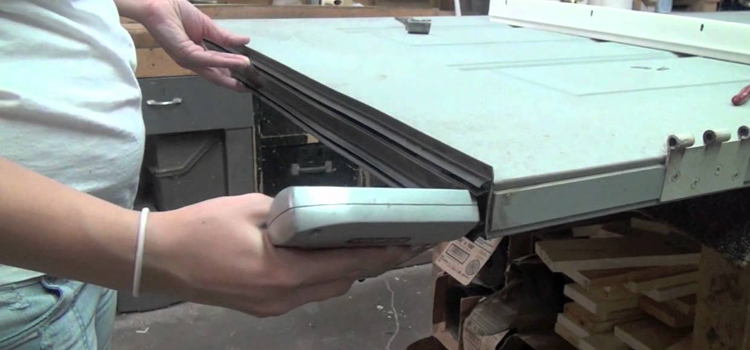 damaged steel door repair Tiburon